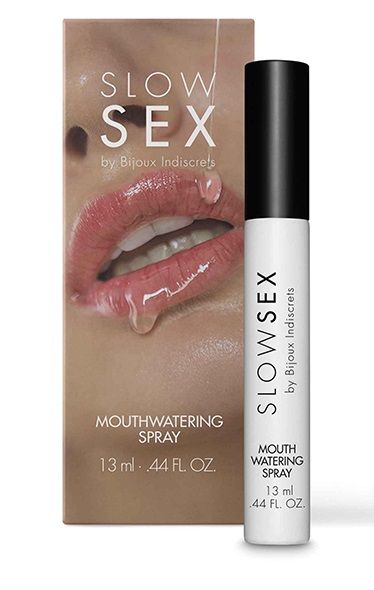 Спрей для усиления слюноотделения Slow Sex Mouthwatering Spray - 13 мл. - Bijoux Indiscrets - купить с доставкой в Махачкале