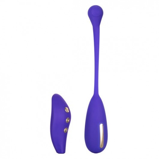 Фиолетовый шарик с электростимуляцией и вибрацией Intimate E-Stimulator Remote Kegel Exerciser - California Exotic Novelties - купить с доставкой в Махачкале