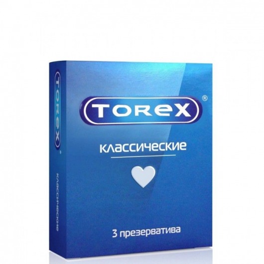 Гладкие презервативы Torex  Классические  - 3 шт. - Torex - купить с доставкой в Махачкале