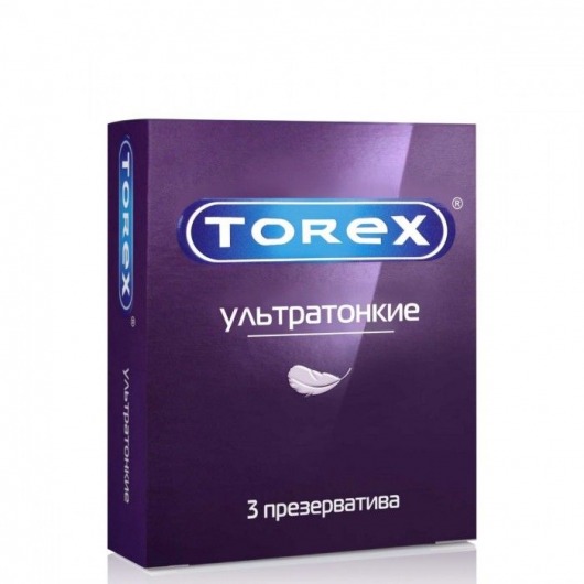 Презервативы Torex  Ультратонкие  - 3 шт. - Torex - купить с доставкой в Махачкале