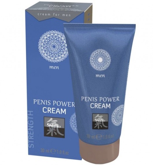 Возбуждающий крем для мужчин Penis Power Cream - 30 мл. - Shiatsu - купить с доставкой в Махачкале