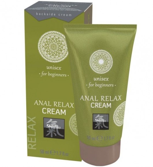 Анальный крем Anal Relax Cream - 50 мл. - Shiatsu - купить с доставкой в Махачкале