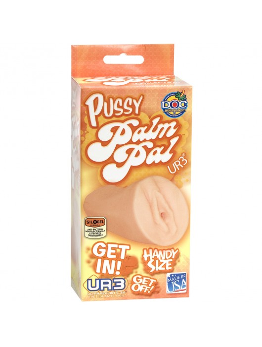 Мастурбатор-вагина Palm Pal Natural ULTRASKYN Masturbator Pussy - Doc Johnson - в Махачкале купить с доставкой