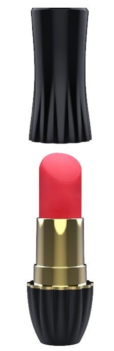 Клиторальный стимулятор-помада LIPSTICK - 9,3 см. - Dream Toys - купить с доставкой в Махачкале