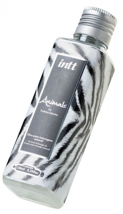 Массажное масло ANIMALS by Fatima Moura с возбуждающим эффектом - 130 мл. - INTT - купить с доставкой в Махачкале
