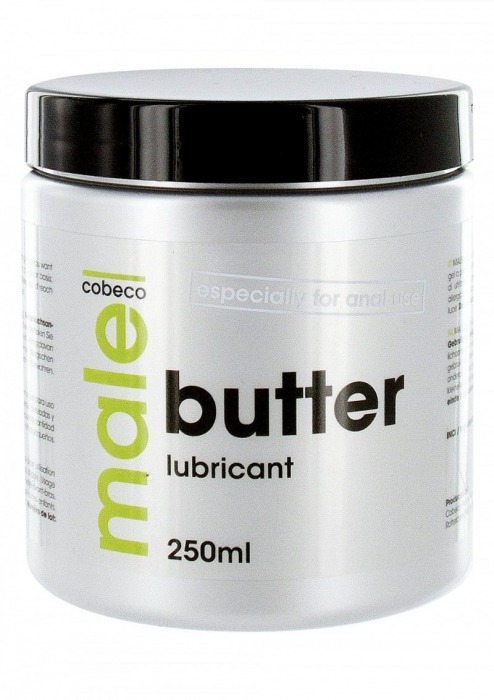 Анальный лубрикант MALE Cobeco Butter Lubricant - 250 мл. - Cobeco - купить с доставкой в Махачкале