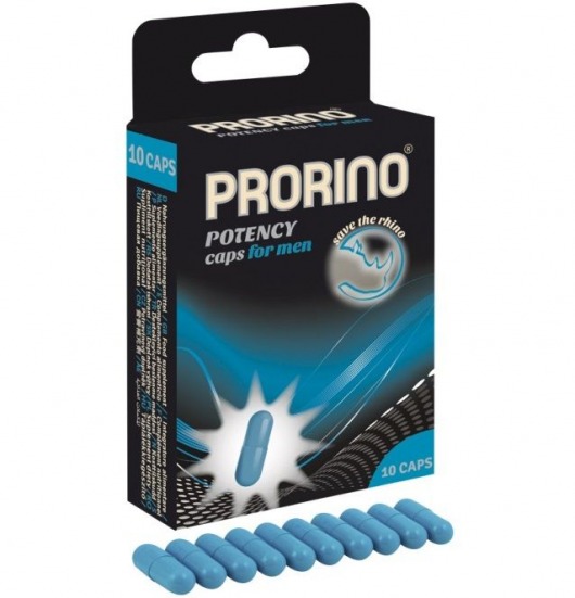 БАД для мужчин ero black line PRORINO Potency Caps for men - 10 капсул - Ero - купить с доставкой в Махачкале