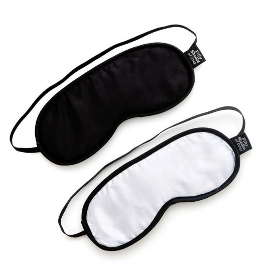 Набор из двух масок на глаза Soft Blindfold Twin Pack - Fifty Shades of Grey - купить с доставкой в Махачкале