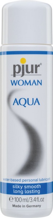 Лубрикант на водной основе pjur WOMAN Aqua - 100 мл. - Pjur - купить с доставкой в Махачкале