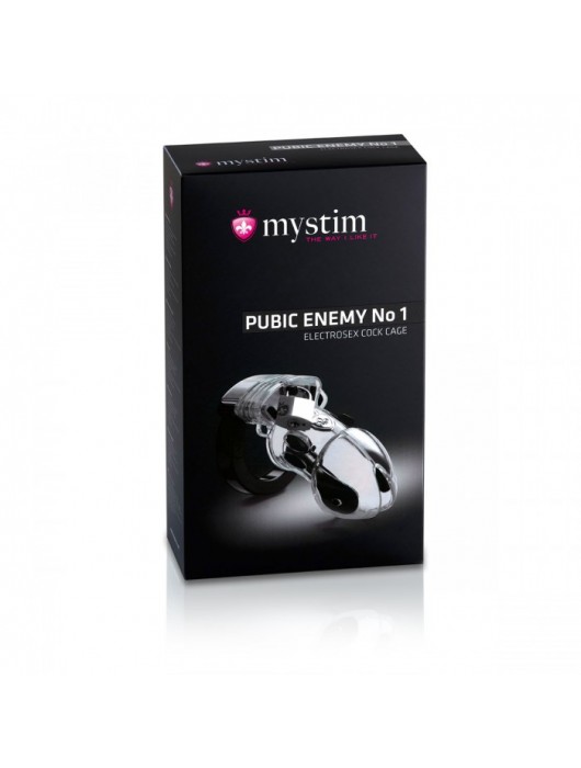 Пояс верности с электростимуляцией Pubic Enemy №1 - MyStim - купить с доставкой в Махачкале