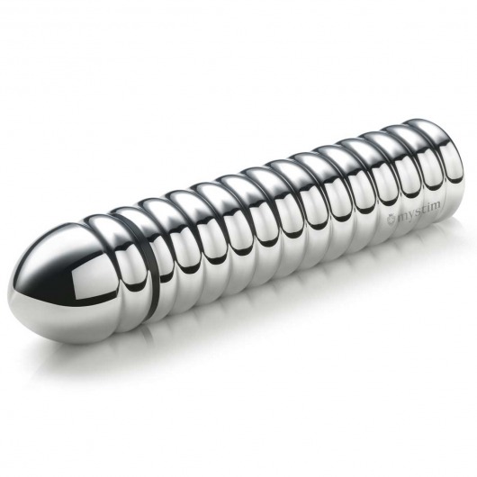 Рельефный фаллос для интенсивного электросекса Groovey George - 20 см. - MyStim - купить с доставкой в Махачкале