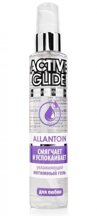 Увлажняющий интимный гель Active Glide Allantoin - 100 гр. - Биоритм - купить с доставкой в Махачкале