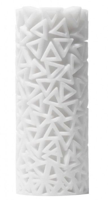 Белый 3D мастурбатор PILE - Tenga - в Махачкале купить с доставкой