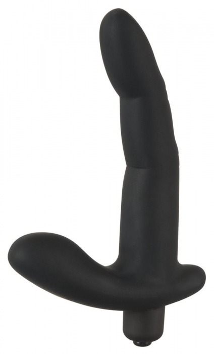 Черный вибромассажер простаты Naughty Finger Prostate Vibe - 13,8 см. - Orion - в Махачкале купить с доставкой