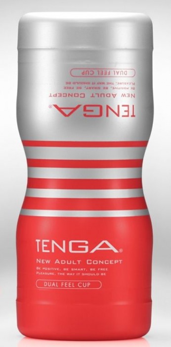 Мастурбатор TENGA Dual Sensation Cup - Tenga - в Махачкале купить с доставкой