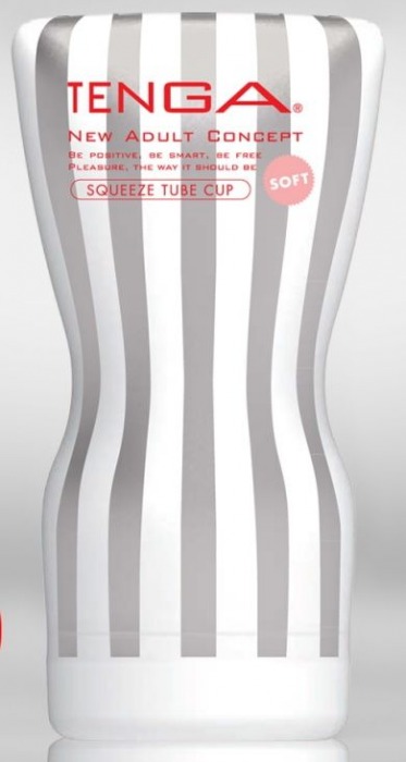 Мастурбатор TENGA Squeeze Tube Cup Soft - Tenga - в Махачкале купить с доставкой