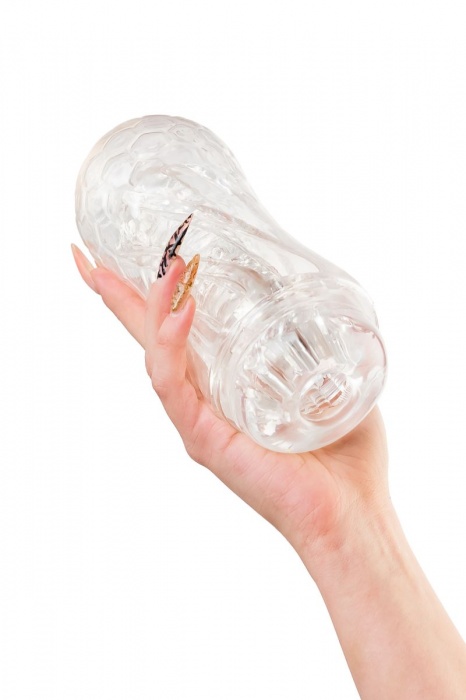 Прозрачный мастурбатор Jelf - A-toys - в Махачкале купить с доставкой