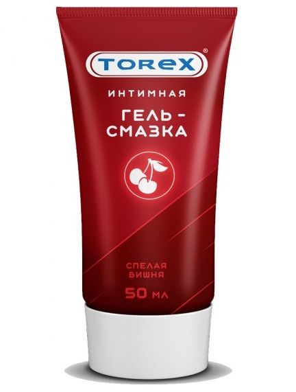 Смазка на водной основе TOREX  Спелая вишня  - 50 мл. - Torex - купить с доставкой в Махачкале