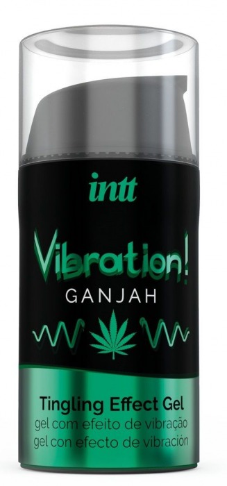 Жидкий интимный гель с эффектом вибрации Vibration! Ganjah - 15 мл. - INTT - купить с доставкой в Махачкале