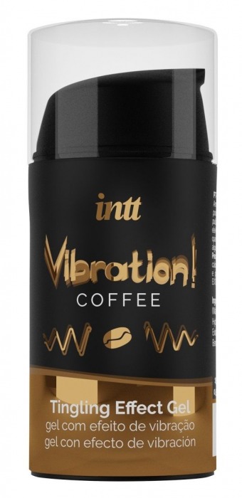 Жидкий интимный гель с эффектом вибрации Vibration! Coffee - 15 мл. - INTT - купить с доставкой в Махачкале