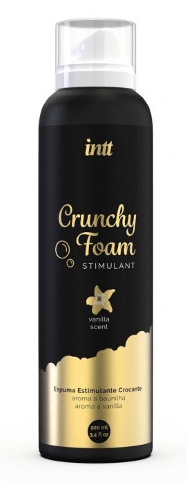 Пенка для массажа Crunchy Foam Stimulant Vanilla - 100 мл. - INTT - купить с доставкой в Махачкале