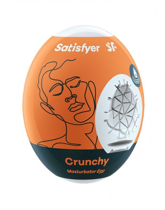 Мастурбатор-яйцо Satisfyer Crunchy Mini Masturbator - Satisfyer - в Махачкале купить с доставкой