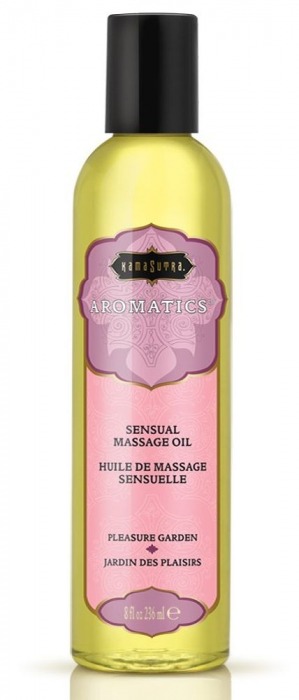 Массажное масло с цветочным ароматом Pleasure Garden - 236 мл. - Kama Sutra - купить с доставкой в Махачкале