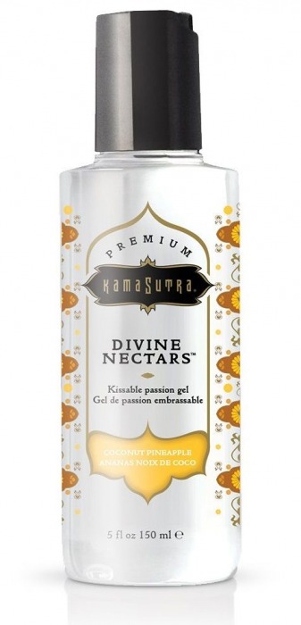 Гель-лубрикант на водной основе Divine Nectars Vanilla с ароматом ванили - 150 мл. - Kama Sutra - купить с доставкой в Махачкале