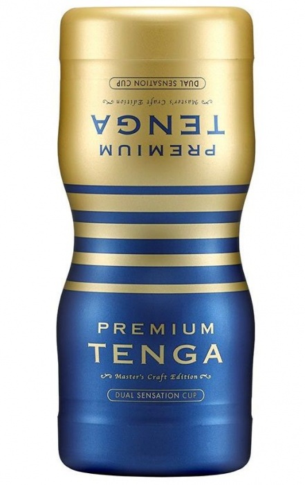 Мастурбатор TENGA Premium Dual Sensation Cup - Tenga - в Махачкале купить с доставкой