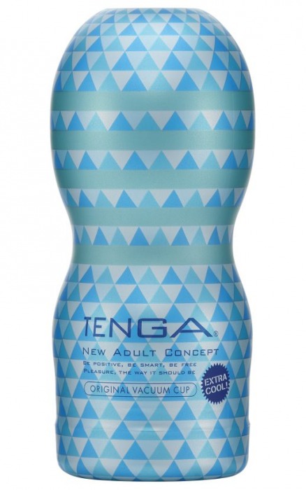 Мастурбатор с охлаждающей смазкой TENGA Original Vacuum Cup Extra Cool - Tenga - в Махачкале купить с доставкой