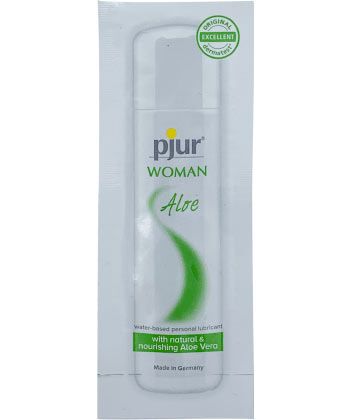 Лубрикант на водной основе pjur WOMAN Aloe - 2 мл. - Pjur - купить с доставкой в Махачкале