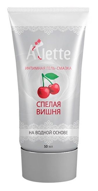 Интимная гель-смазка на водной основе Arlette  Спелая вишня  - 50 мл. - Arlette - купить с доставкой в Махачкале