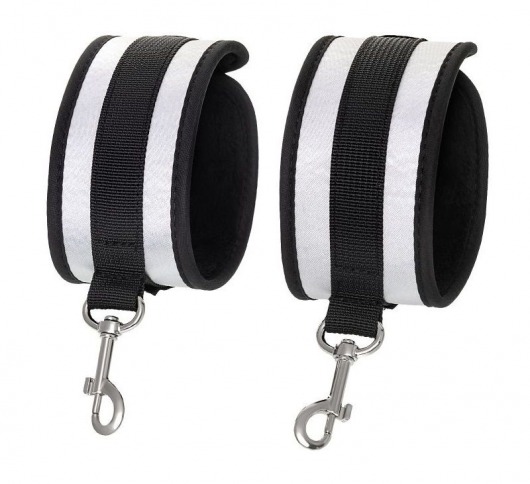 Серебристо-черные оковы Anonymo - ToyFa - купить с доставкой в Махачкале