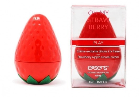 Крем для стимуляции сосков Oh My Strawberry - 8 мл. - Exsens - купить с доставкой в Махачкале