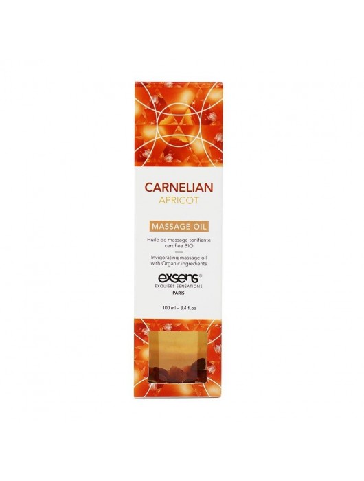 Органическое массажное масло CARNELIAN APRICOT - 100 мл. - Exsens - купить с доставкой в Махачкале