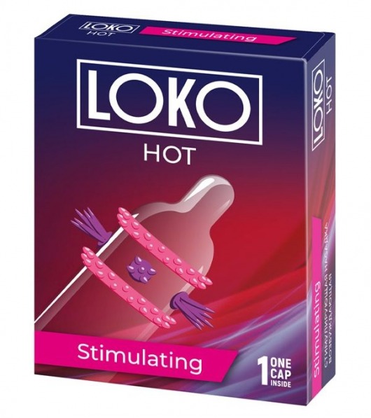 Стимулирующая насадка на пенис LOKO HOT с возбуждающим эффектом - Sitabella - в Махачкале купить с доставкой