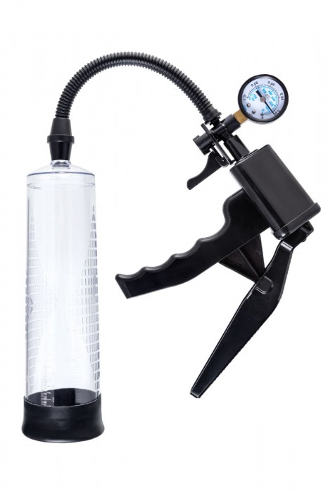 Прозрачная механическая помпа для пениса Viggo - Sexus - в Махачкале купить с доставкой