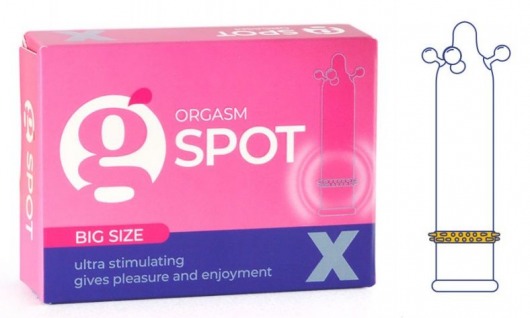 Стимулирующая насадка G-Spot X Big size - Sitabella - купить с доставкой в Махачкале