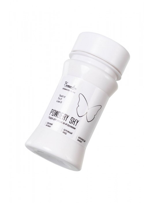 Пудра для ухода за игрушками Powdery Sky с ароматом мяты - 40 гр. - Eromantica - купить с доставкой в Махачкале