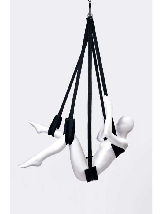 Черные секс-качели Anonymo №0503 - ToyFa - купить с доставкой в Махачкале