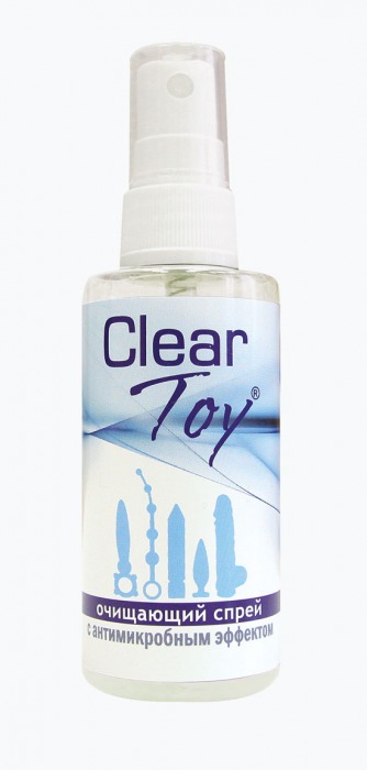 Очищающий спрей Clear Toy с антимикробным эффектом - 100 мл. - Биоритм - купить с доставкой в Махачкале