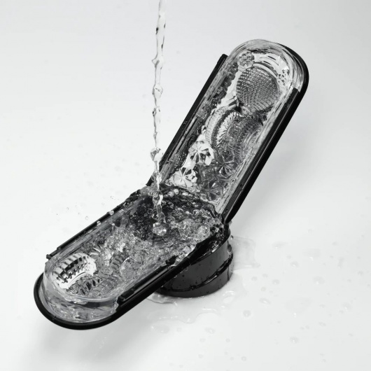 Черный мастурбатор Flip Zero Gravity - Tenga - в Махачкале купить с доставкой