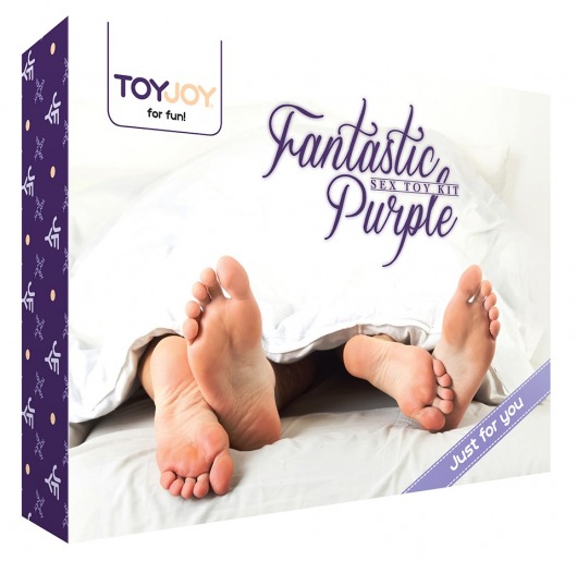 Эротический набор FANTASTIC PURPLE SEX TOY KIT - Toy Joy - купить с доставкой в Махачкале
