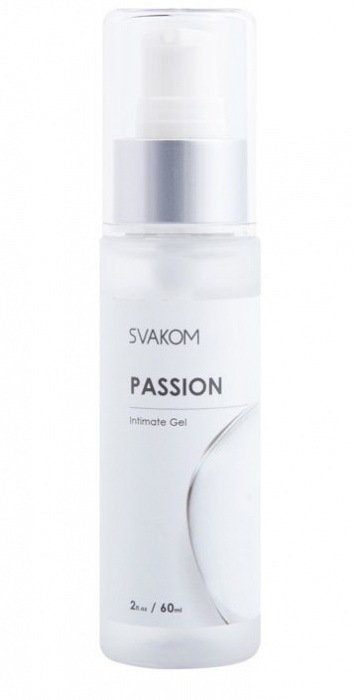Смазка на водной основе Passion Intimate Gel - 60 мл. - Svakom - купить с доставкой в Махачкале