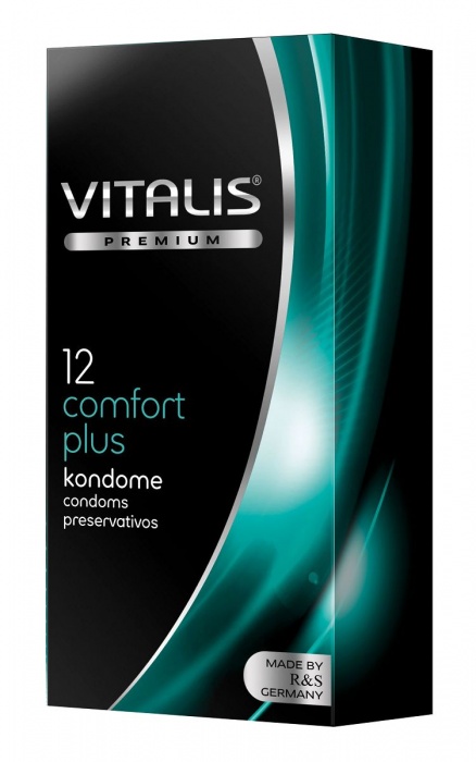 Контурные презервативы VITALIS PREMIUM comfort plus - 12 шт. - Vitalis - купить с доставкой в Махачкале