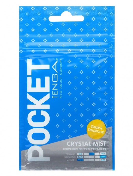 Карманный мастурбатор Crystal Mist - Tenga - в Махачкале купить с доставкой