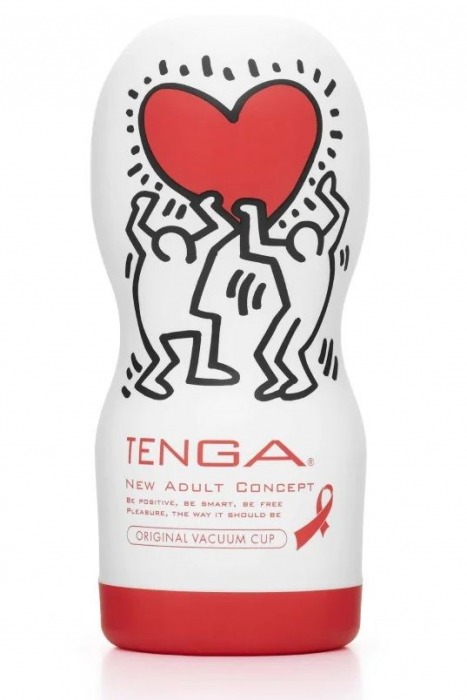 Мастурбатор Keith Haring Cup Deep Throat - Tenga - в Махачкале купить с доставкой