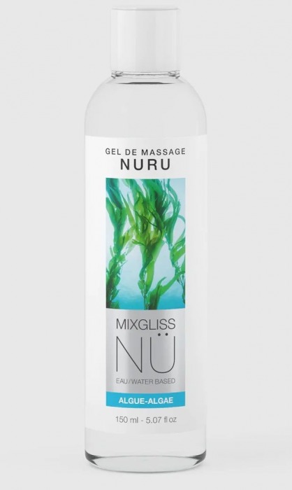 Массажный гель на водной основе Mixgliss NU Algae - 150 мл. - Mixgliss - купить с доставкой в Махачкале