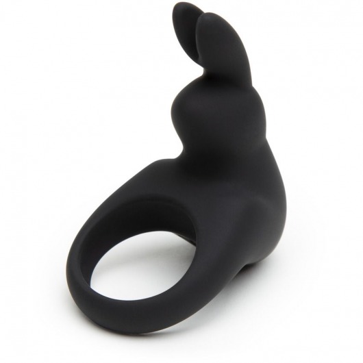 Черное эрекционное виброкольцо Happy Rabbit Rechargeable Rabbit Cock Ring - Happy Rabbit - в Махачкале купить с доставкой