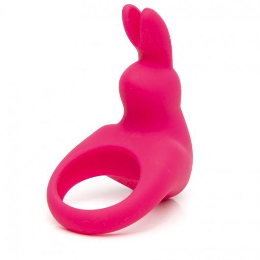 Розовое эрекционное виброкольцо Happy Rabbit Rechargeable Rabbit Cock Ring - Happy Rabbit - в Махачкале купить с доставкой